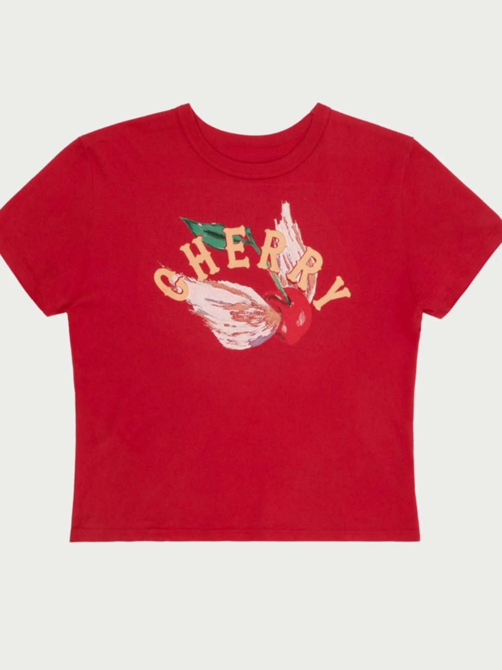 Cherry LA Baby Tee